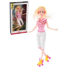 Кукла Наша игрушка Модница, 29 см, 3363-142 разноцветный