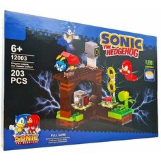 Конструктор Соник / Ёж Sonic со светодиодной подсветкой 203 детали LB+