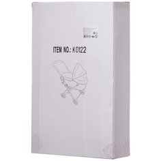 Коляска для куклы ABtoys Цветы прогулочная розовая, 58х33х55 см