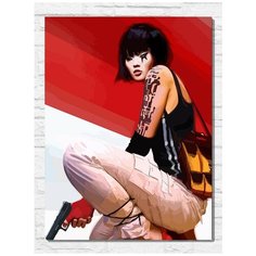 Картина по номерам на холсте игра mirrors edge - 11521 В 30x40