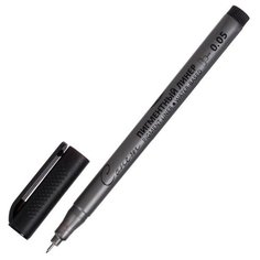 Невская палитра ручка капиллярная Сонет, 0.05 мм, черный цвет чернил, 1 шт.