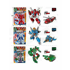 Робот-трансформер, в комплекте предметов 1шт, блистер, в ассортименте (арт. 651494) Наша Игрушка