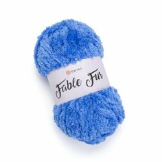 Пряжа YARNART Fable Fur, YarnArt, синий - 974, 100% микрополиэстер, 5 мотков, 100 г, 100 м.