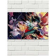 Картина по номерам Аниме Моя геройская академия - 8254 Г 60x40