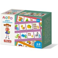 Лото дорожное "Азбука-Математика" Стеллар