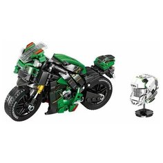 Конструктор мотоцикл Kawasaki ZV-10R 8105 Нет бренда