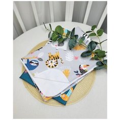 Пеленки непромокаемые "Ленивцы", 2шт 70х100см Чудо Детство