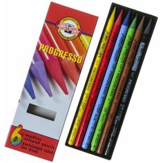 Карандаши художественные 6 цветов Koh I Noor