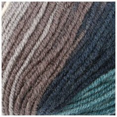 Пряжа "Superlana Klasik batik" 25% шерсть, 75% акрил 280м/100гр (4240) Alize