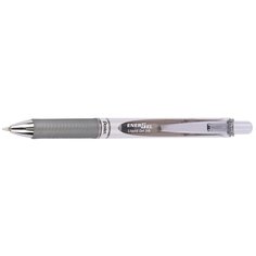 Pentel Ручка гелевая Energel, 0.7 мм, BL77, серый цвет чернил, 12 шт.