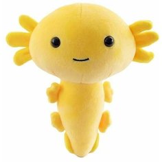 Мягкая игрушка Аксолотль 20 см Желтый Нет