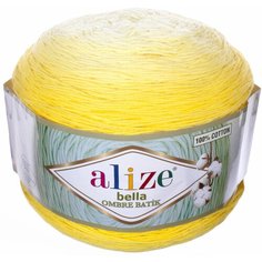 Пряжа Alize Bella ombre Batik 100%хлопок, 900м, 250г, 1шт