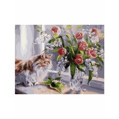 Картина по номерам Наблюдатель 40х50 см Hobby Home