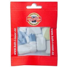 KOH-I-NOOR Ластик Pebble 50 гр. в пакете, 2 упаковки ассорти 9 шт.