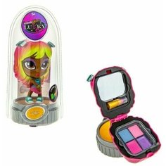 Кукла Instaglam Lukky Doll Миа неон 12 см с 2 аппликаторами и косметикой внутри Mattel