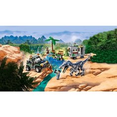 Конструктор Dino Мир Юрского Периода Поединок с бариониксом Планета конструкторов