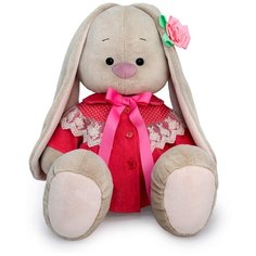 Budi Basa Мягкая игрушка BUDI BASA SidL-516 Зайка Ми Большой в коралловом пальто 34 см