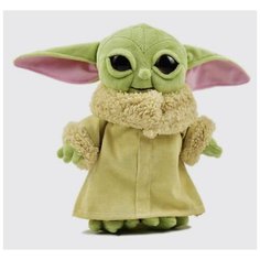 Мягкая Игрушка Йода 35 см, Плюшевый, Звёздные Войны, Грогу, Мандалорец Yuma Toys