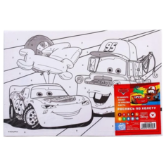 Картина по номерам Disney Тачки "Маккуин", роспись по холсту с красками, размер 20 х 30 см Сима ленд