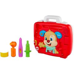 Развивающая игрушка Fisher-Price Медицинский набор Ученого Щенка FTC79, разноцветный