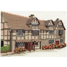 Набор для вышивания Shakespeares Birthplace Derwentwater Designs