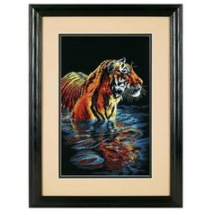 Набор для вышивания «Купающийся тигр», 23x36 см, Dimensions