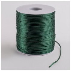 Шнур нейлоновый на бобине, d=1мм L=100м, цвет изумрудный NO Name