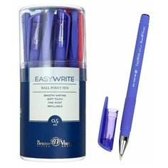 Ручка шариковая EasyWrite JOY, стержень синий, узел 0.5 мм, микс Bruno Visconti