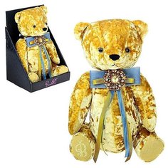 Budi Basa collection Мягкая игрушка «Медведь БернАрт», цвет золотой