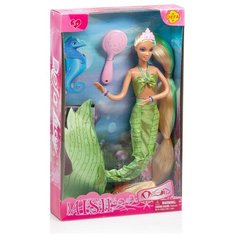 Кукла Defa Lucy "Русалка" (дополнительный персонаж, аксессуар), цвет: зеленый