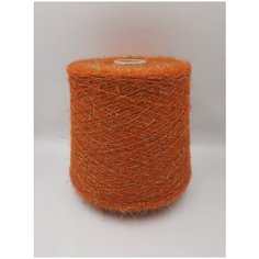Пряжа на бобинах SWEET, Цена за 300гр , Состав: нейлон_44% акрил_28% кидмохер_18% полиэстер_10% цвет оранж Ilaria S.R.L. Calenzano F Iart. «Sweet»