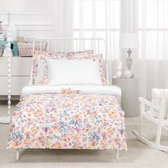 Фостер оранж КПБ 100x120/120x140/40x60-1, 3пр, хл/сатин R Togas