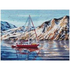 Набор для вышивания Овен 1453 Норвежское море (Овен), 35х26 см