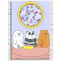 Картина по номерам мультфильм Вся правда о медведях - 8707 В 60x40