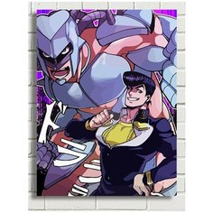 Картина по номерам Аниме JoJo (ДжоДжо, Джотаро Куджо, Джоске) - 8455 В 30x40