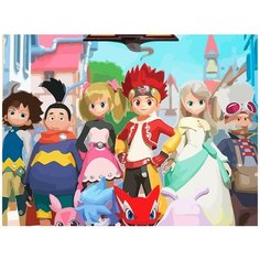 Картина по номерам на холсте Мультфильм Монкарт - 7240 Г 30x40