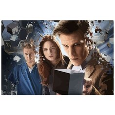 Картина по номерам на холсте Сериал Доктор Кто - 6419 Г 60x40