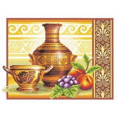 Набор для вышивания "Греческий полдень", 25,5x34,5 см, PANNA