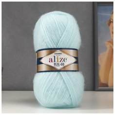 Пряжа "Angora real 40" 60% акрил, 40% шерсть 480м/100гр (522) Alize