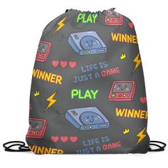 Сумка-мешок для обуви с принтом Gorolla