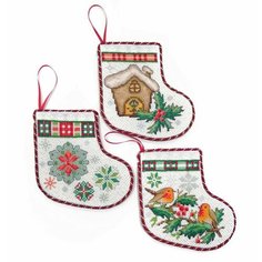 Набор для вышивания Сапожки 8 х 13 см* марья искусница 21.002.19