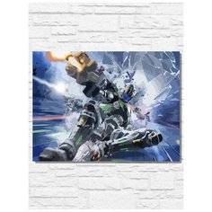 Картина по номерам на холсте Vanquish (ванквиш, шутер, PS, Xbox, PC, Switch) - 10358 30x40