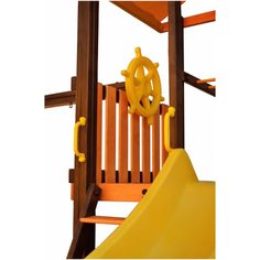 Игровой комплекс Perfetto Sport Pitigliano-4 + качели Паутина