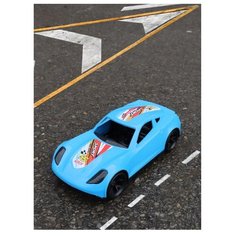 Игрушка Машинка гоночная Turbo V голубая. арт. И-5848/РК Рыжий кот