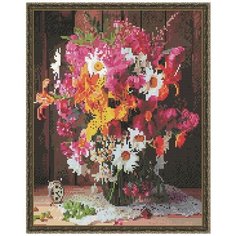 Алмазная мозаика круглые стразы QA204774 (40x50) Paintboy