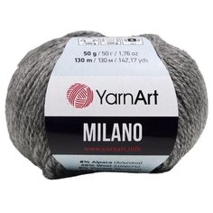 Пряжа YarnArt Milano, 20 % шерсть, 8 % альпака, 65 % акрил, 8 % вискоза, 50 г, 130 м, 1 шт., 868