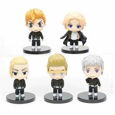 Фигурка Аниме Токийские Мстители / Tokyo Revengers 5 шт 10 см Нет