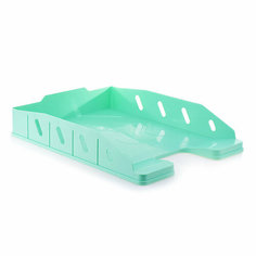 Лоток горизонтальный офис- Мята Проф Пресс