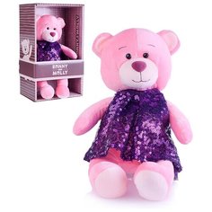 Мишка Молли в Платье с Пайетками, 21 см Maxitoys