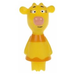 Игрушка для ванны Капитошка "Оранжевая корова, Зо" 10 см (LX-OR-COW-03)